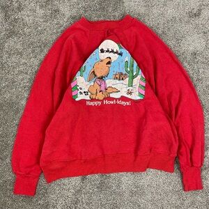 Happy howl-idays crewneck‎
